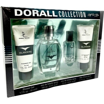 Dorall Collection Dorall Islanders Men'S Fragrance Gift Set Edp Shower Gel Aftershave
Dorall Collection Dorall Islanders Men'S Fragrance Gift Set Edp Shower Gel Aftershave