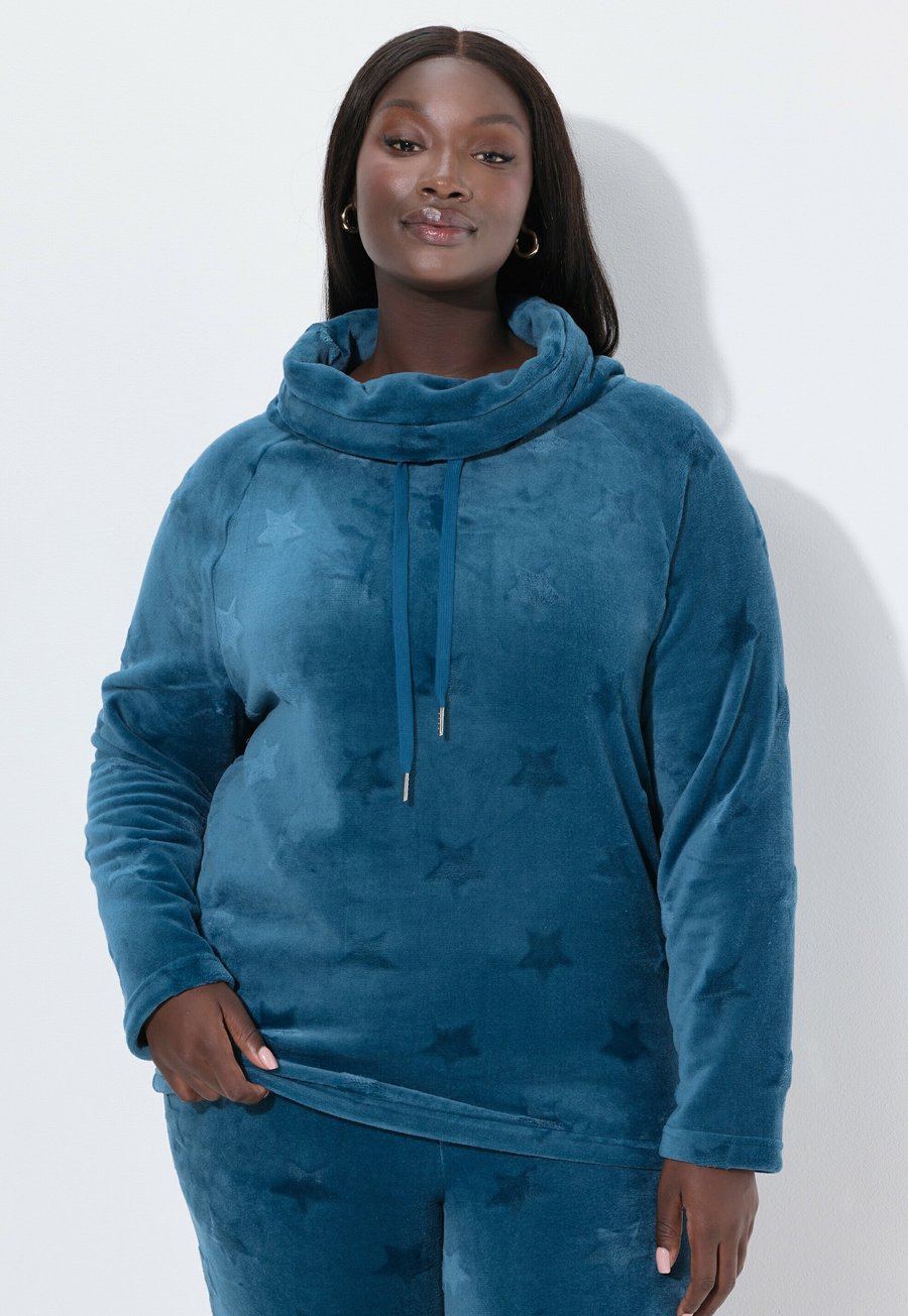 Пижамный топ Ulla Popken STAR DESIGN LOUNGE, Petrol/Teal
Пижамный топ Ulla Popken STAR DESIGN LOUNGE, Petrol/Teal