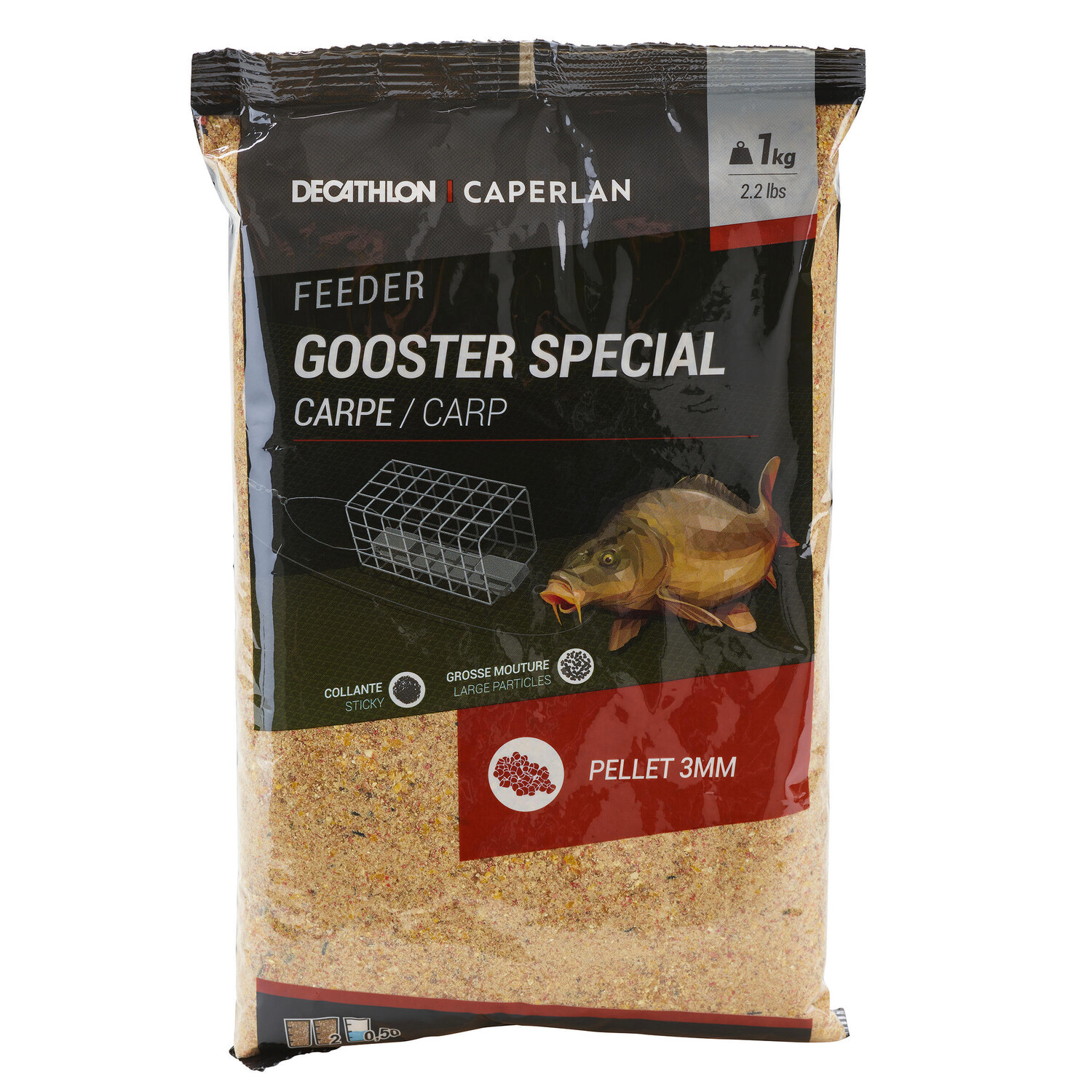 Прикормка Gooster Special Carp 1 кг CAPERLAN 
Прикормка Gooster Special Carp 1 кг CAPERLAN