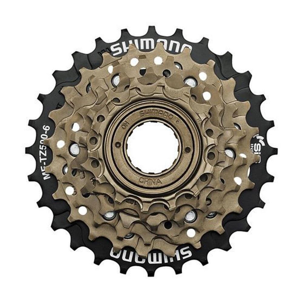Механизм свободного хода Shimano MF-TZ500 6 v. 14-28 14/16/18/21/24/28, зелено-серый / золотой / золотой
Механизм свободного хода Shimano MF-TZ500 6 v. 14-28 14/16/18/21/24/28, зелено-серый / золотой / золотой