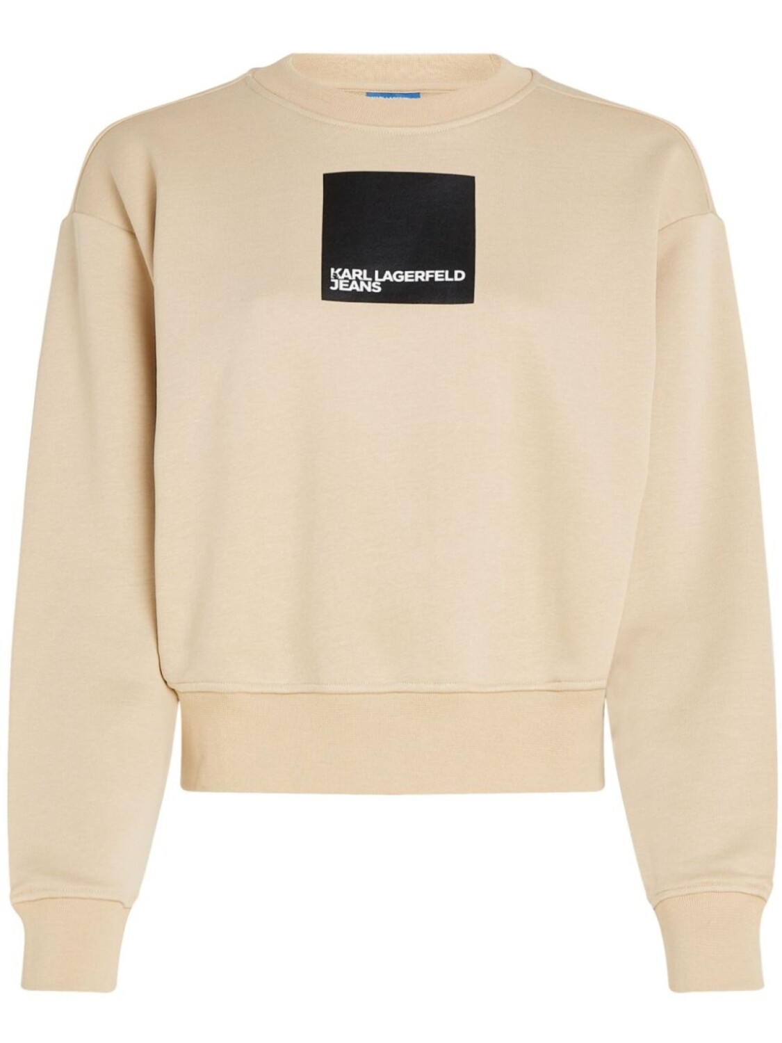 Karl Lagerfeld Jeans толстовка с логотипом, коричневый 
Karl Lagerfeld Jeans толстовка с логотипом, коричневый