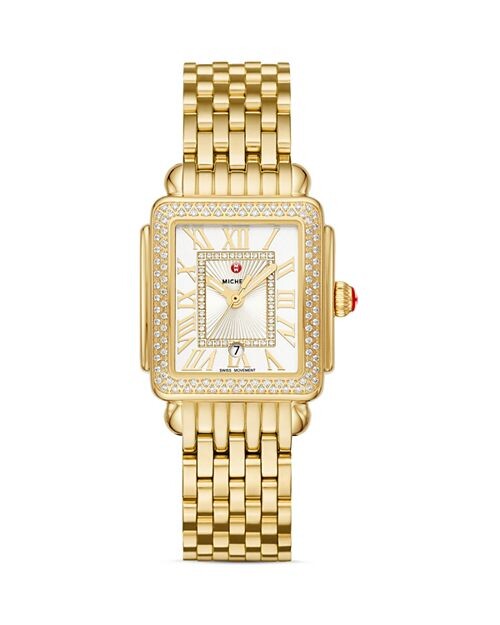 Часы Deco Madison Mid, 29 мм MICHELE, цвет Gold 
Часы Deco Madison Mid, 29 мм MICHELE, цвет Gold