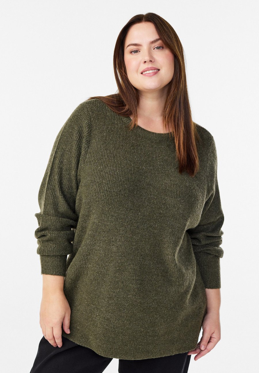 Джемпер Zizzi Jumper, Sea Turtle Melange/Mottled Olive
Джемпер Zizzi Jumper, Sea Turtle Melange/Mottled Olive