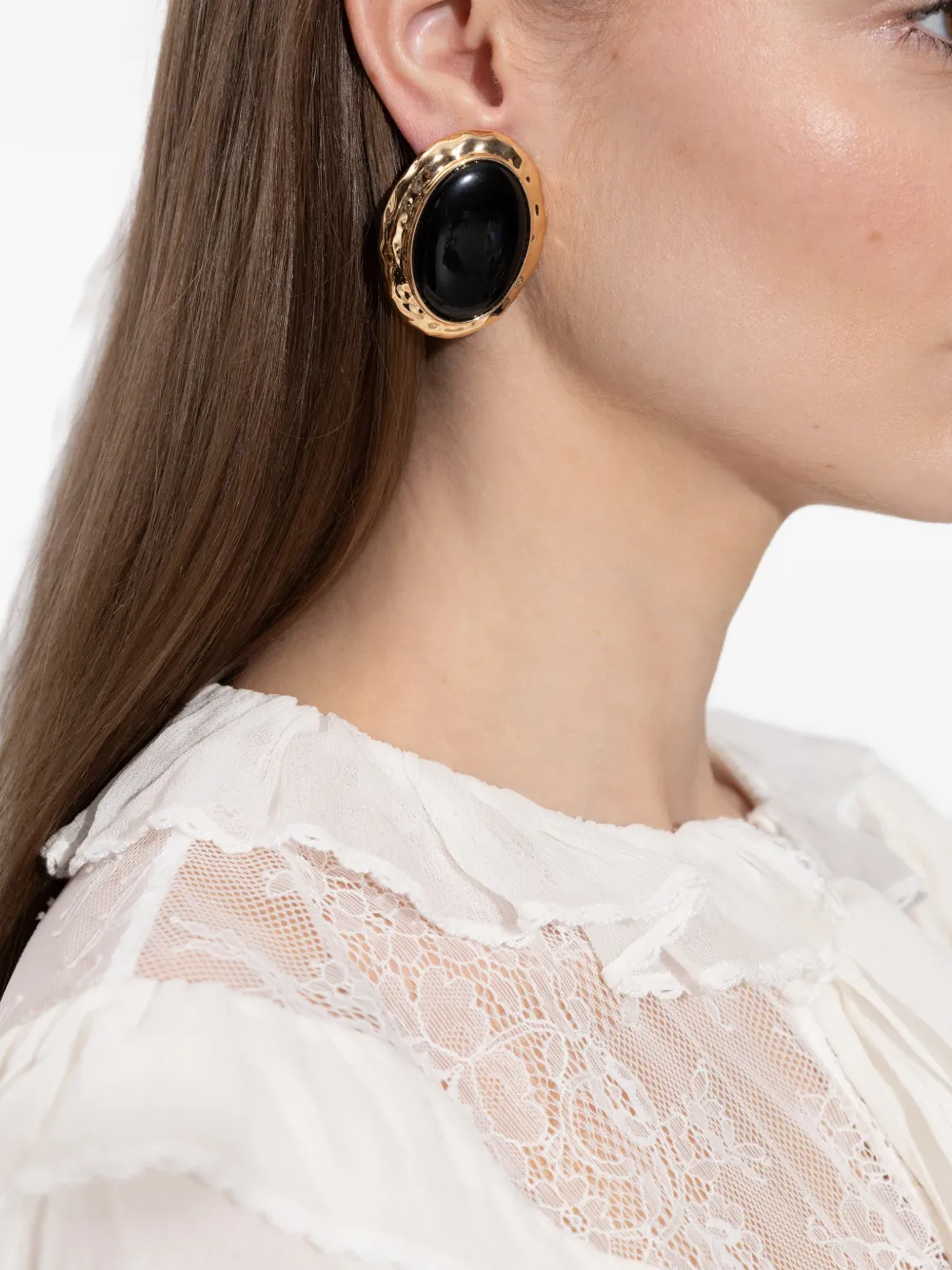 Серьги с каменной инкрустацией Self-Portrait, золотистый
Серьги с каменной инкрустацией Self-Portrait, золотистый