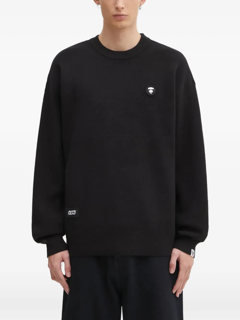 Свитшот с нашивкой-логотипом AAPE BY *A BATHING APE, черный
Свитшот с нашивкой-логотипом AAPE BY *A BATHING APE, черный