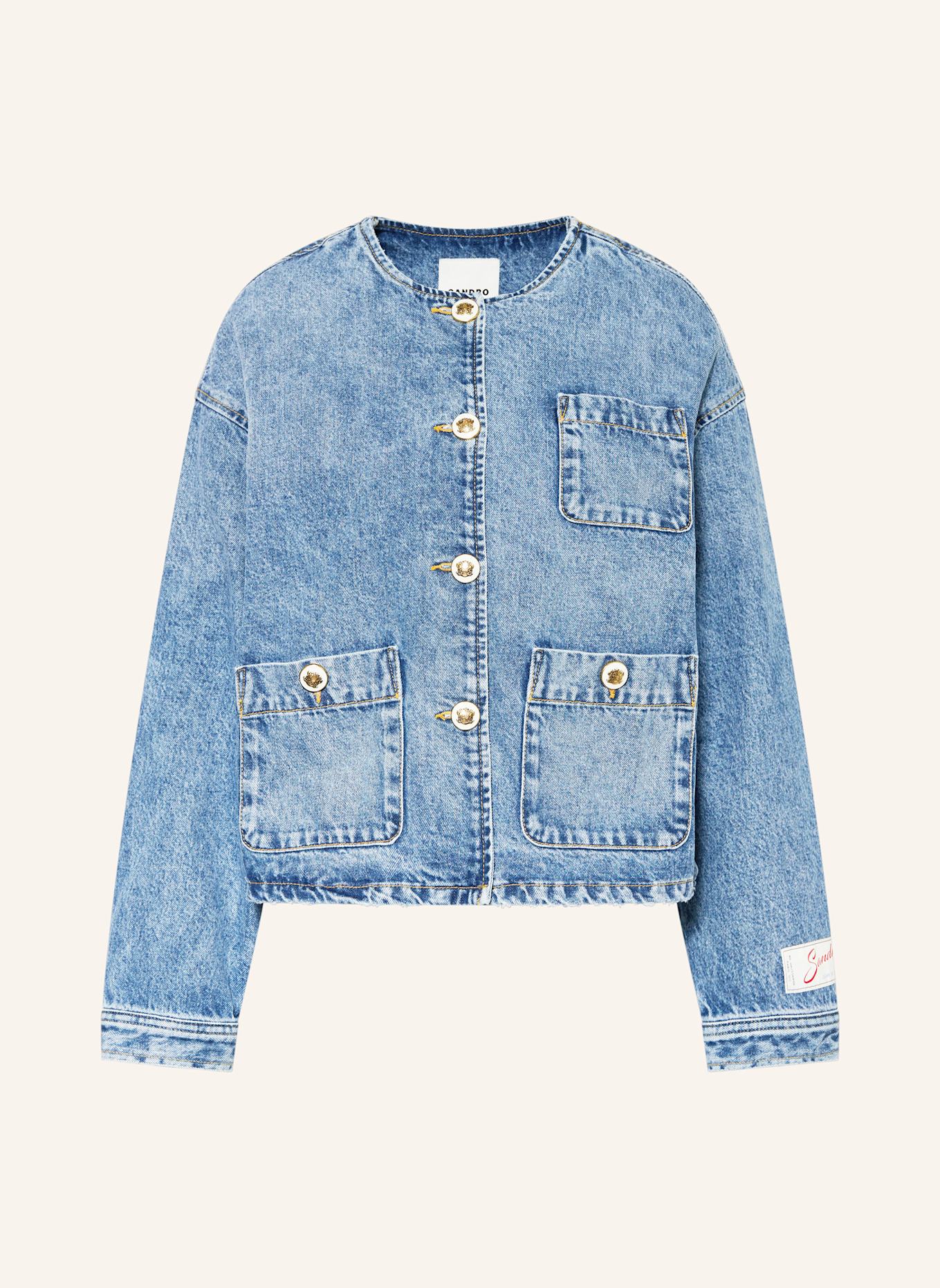 Джинсовая куртка Sandro, синий
Джинсовая куртка Sandro, синий