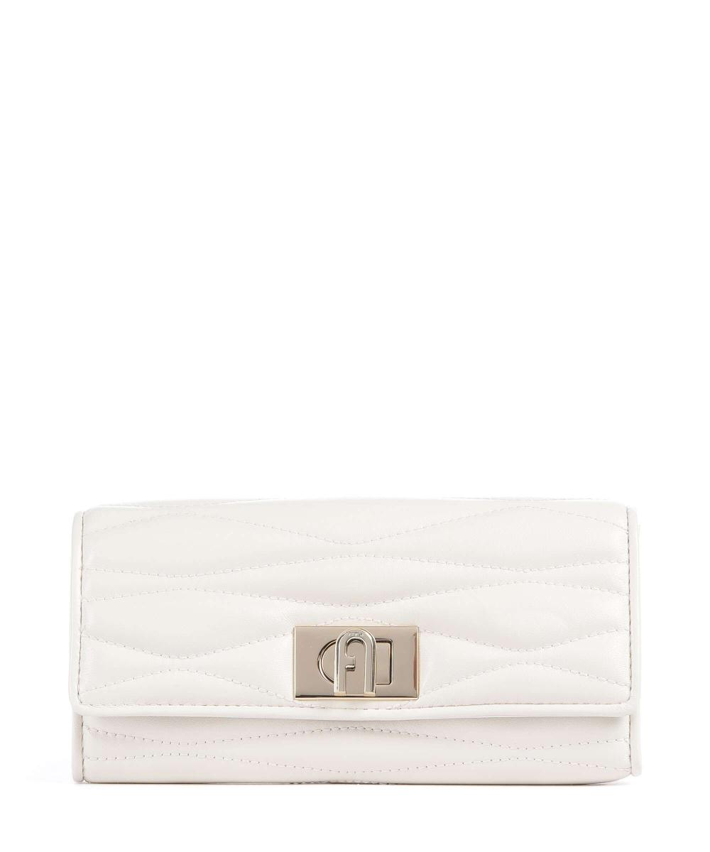 1927 кошелек из мелкозернистой кожи Furla, белый 
1927 кошелек из мелкозернистой кожи Furla, белый