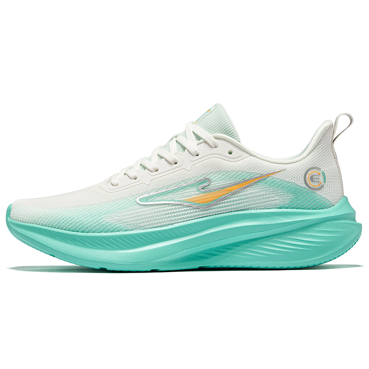 Erke Кроссовки для бега Awakening 3 с амортизацией, легкие, с низким верхом и технологией QiTian, цвет белый, голубой 
Erke Кроссовки для бега Awakening 3 с амортизацией, легкие, с низким верхом и технологией QiTian, цвет белый, голубой