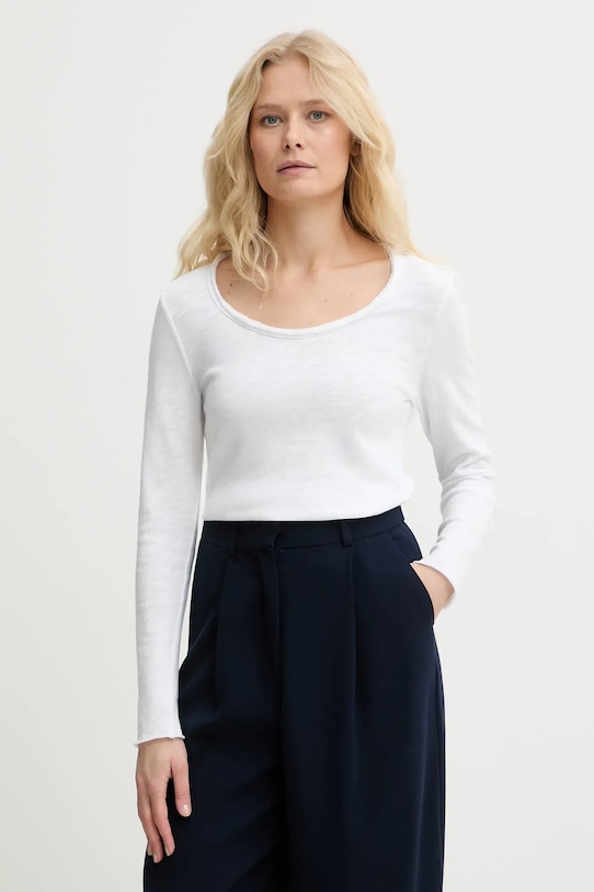 Хлопковый лонгслив American Vintage, белый
Хлопковый лонгслив American Vintage, белый