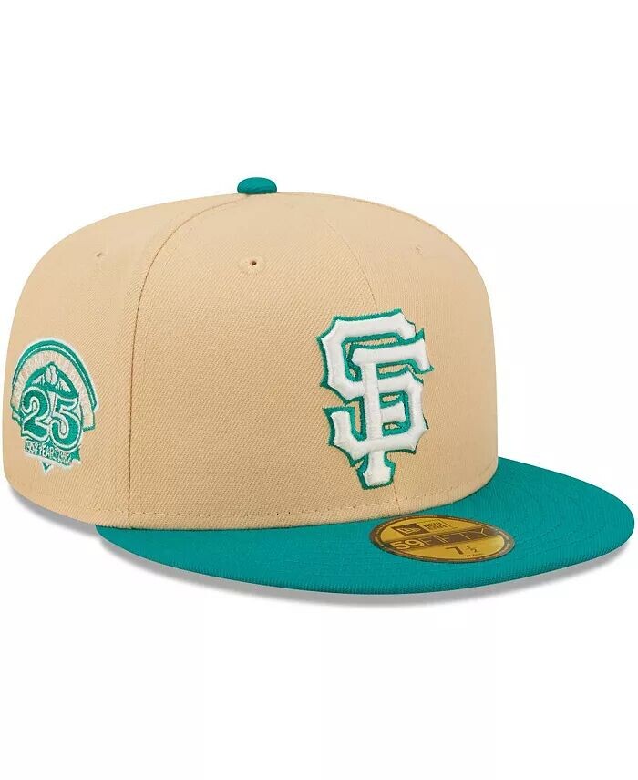 Мужская приталенная шляпа Natural, бирюзовая San Francisco Giants Mango Forest 59FIFTY New Era
Мужская приталенная шляпа Natural, бирюзовая San Francisco Giants Mango Forest 59FIFTY New Era