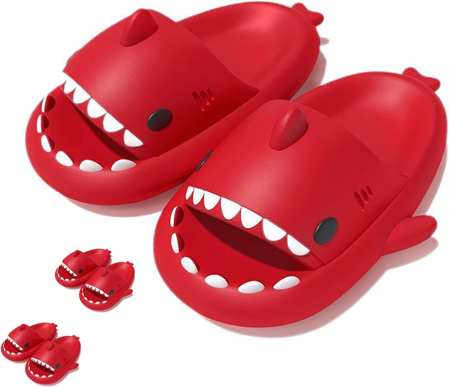 Шлепанцы с акулами для женщин и мужчин, оригинальные шлепанцы Shark Slides, пляжные и для ванной, шлепанцы с акулой Generic, красный
Шлепанцы с акулами для женщин и мужчин, оригинальные шлепанцы Shark Slides, пляжные и для ванной, шлепанцы с акулой Generic, красный