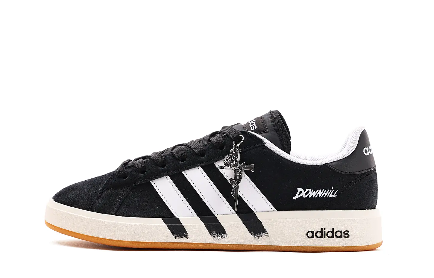 Adidas Grand Court Base 00s Synthetic Leather Low top Skateboard Shoes Unisex Black White
Adidas Grand Court Base 00s Synthetic Leather Low top Skateboard Shoes Unisex Black White