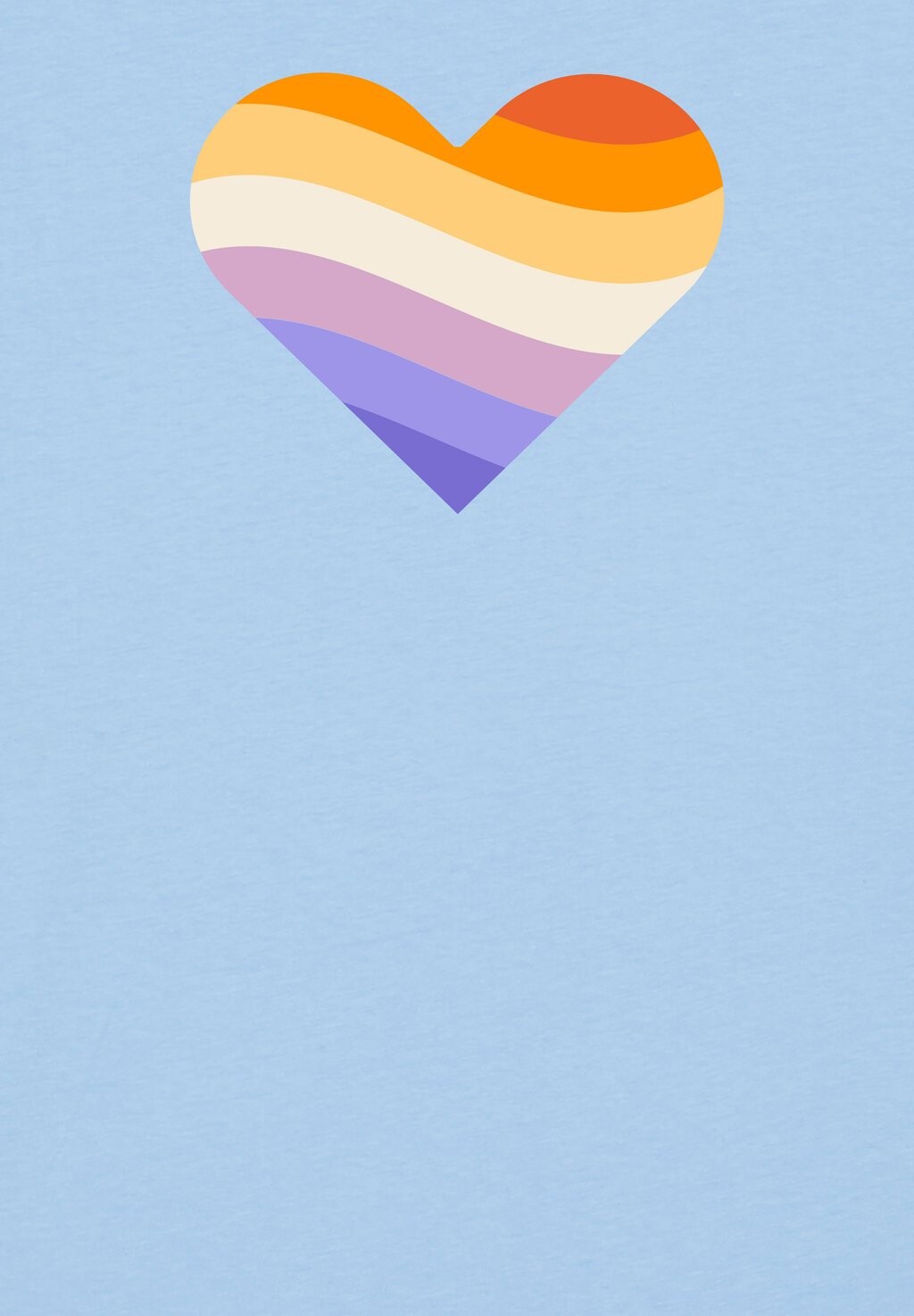 Футболка с принтом RAINBOW HEART watapparel, светло-голубой
Футболка с принтом RAINBOW HEART watapparel, светло-голубой