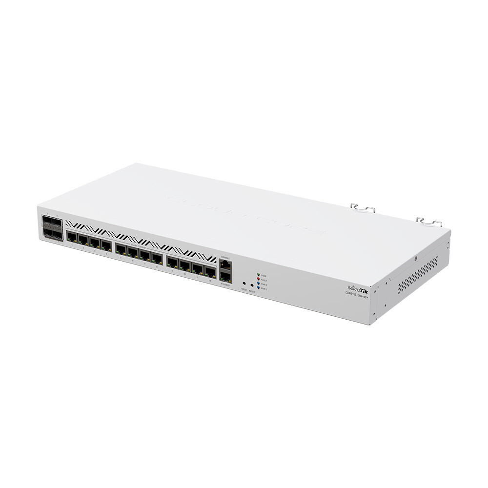 Маршрутизатор MikroTik CCR2116-12G-4S+, белый
Маршрутизатор MikroTik CCR2116-12G-4S+, белый