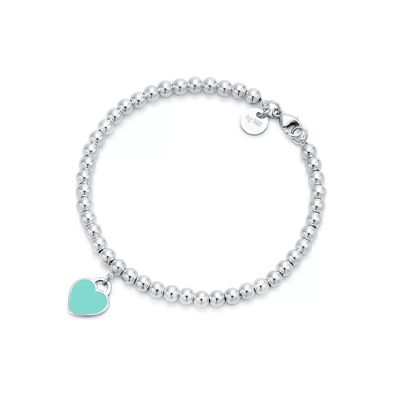 Браслет Tiffany & Co. Return to Tiffany Tiffany Blue Heart Tag Bead, серебро
Браслет Tiffany & Co. Return to Tiffany Tiffany Blue Heart Tag Bead, серебро