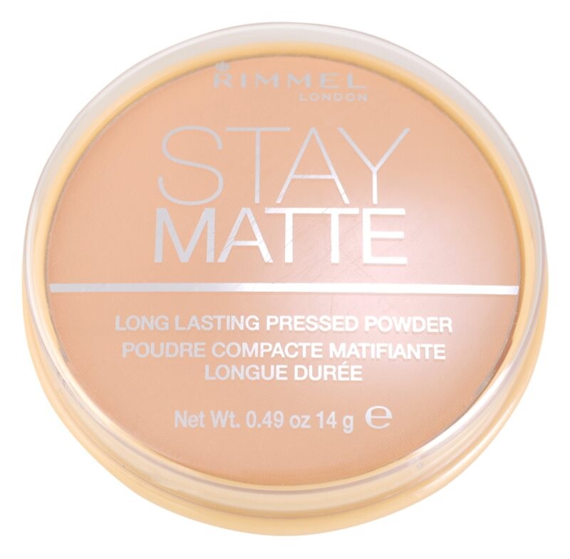 Пудра Rimmel Stay Matte, оттенок 009 Amber 14 г 
Пудра Rimmel Stay Matte, оттенок 009 Amber 14 г
