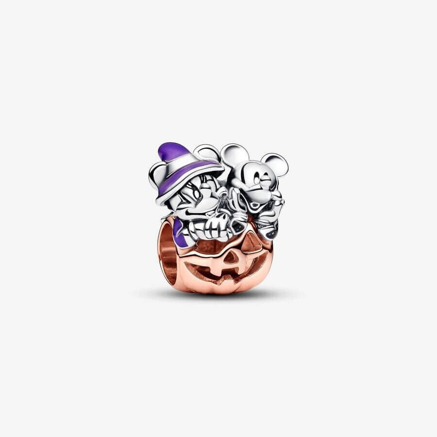 Шарм Pandora x Disney Mickey Mouse & Minnie Mouse Halloween Pumpkin, серебро/розовое золото/мультиколор
Шарм Pandora x Disney Mickey Mouse & Minnie Mouse Halloween Pumpkin, серебро/розовое золото/мультиколор