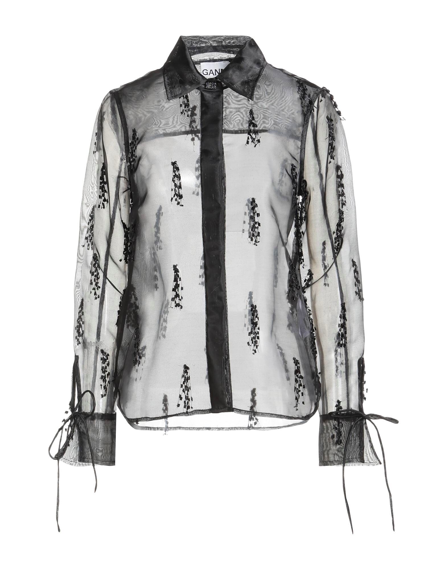 Рубашка Ganni, черный
Рубашка Ganni, черный