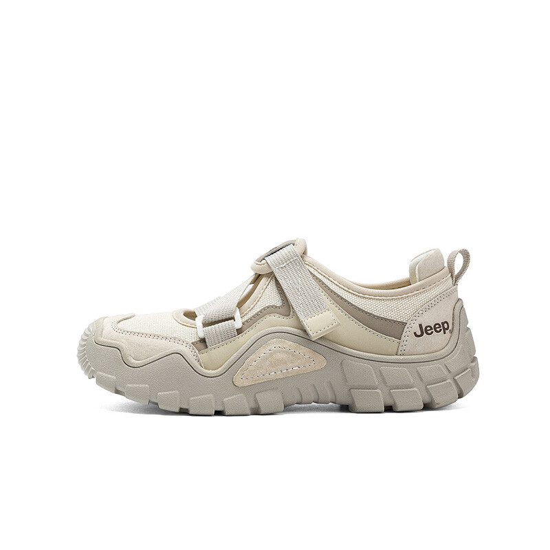 Кроссовки для активного отдыха женские с низким верхом светло-серые Jeep