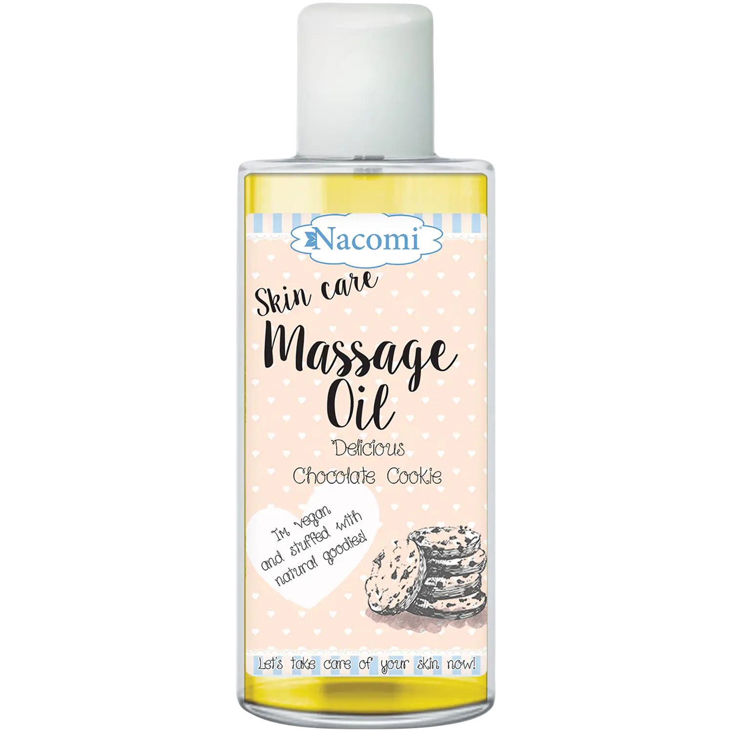 Nacomi увлажняющее масло для тела с ароматом печенья, 150 мл
Nacomi увлажняющее масло для тела с ароматом печенья, 150 мл
