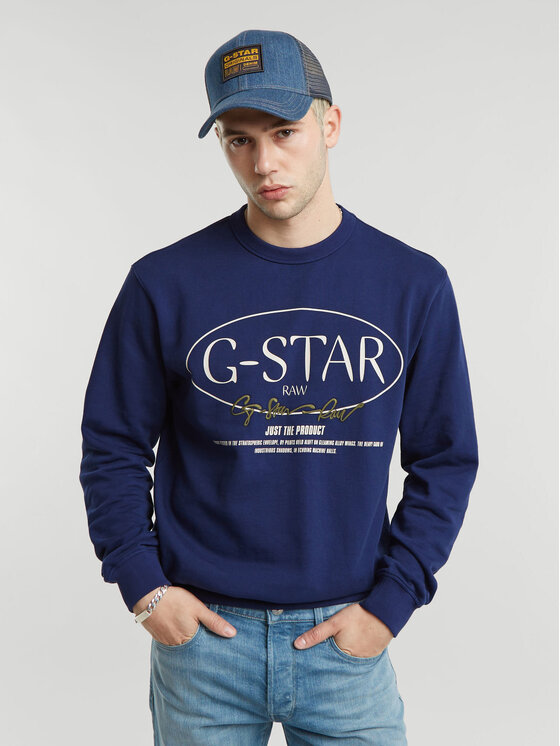 Толстовка обычного кроя G-Star Raw, синий
Толстовка обычного кроя G-Star Raw, синий