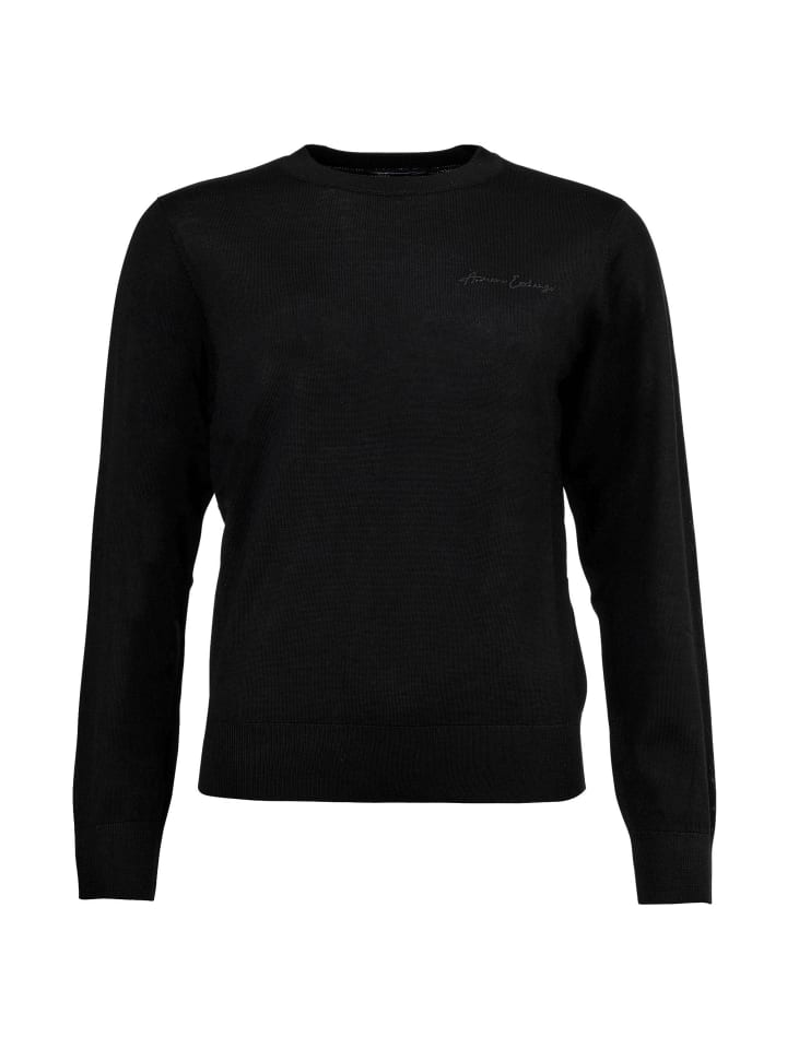 Черный вязаный свитер Armani Exchange
Черный вязаный свитер Armani Exchange