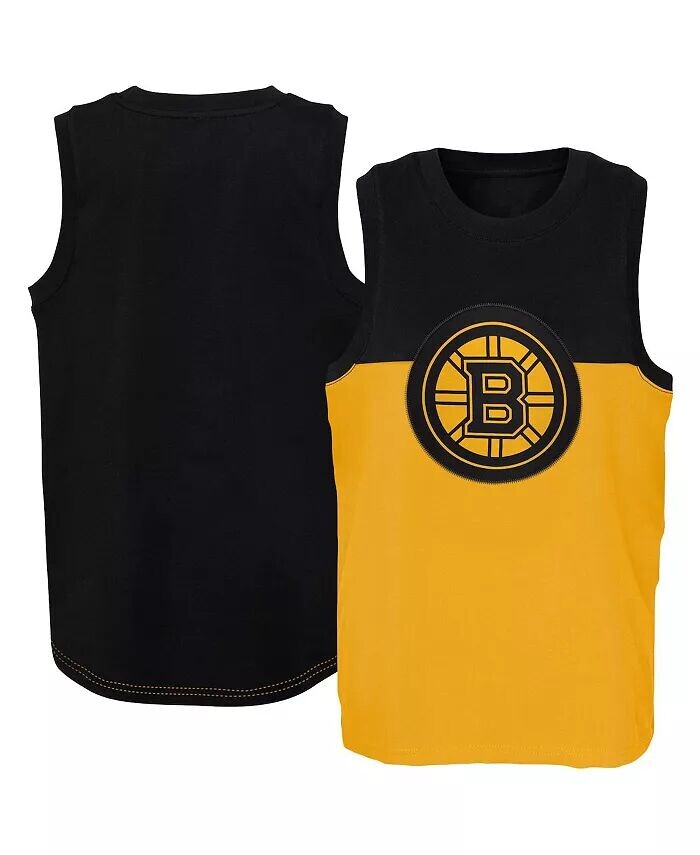 Золотистая и черная майка для мальчиков и девочек Boston Bruins Revitalize Outerstuff, золотой
Золотистая и черная майка для мальчиков и девочек Boston Bruins Revitalize Outerstuff, золотой
