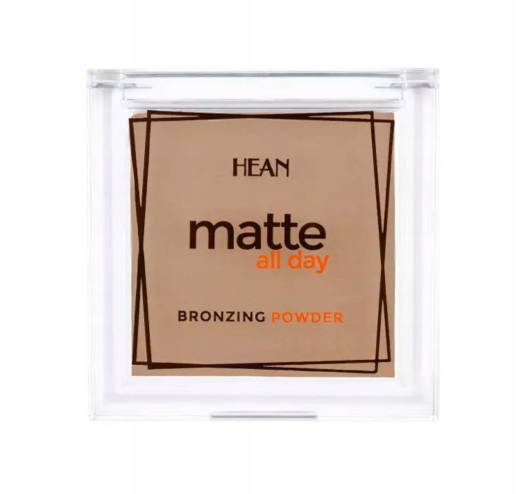 Матовая пудра-бронзер Hean Matt All Day Bronzing Powder, оттенок 56
Матовая пудра-бронзер Hean Matt All Day Bronzing Powder, оттенок 56