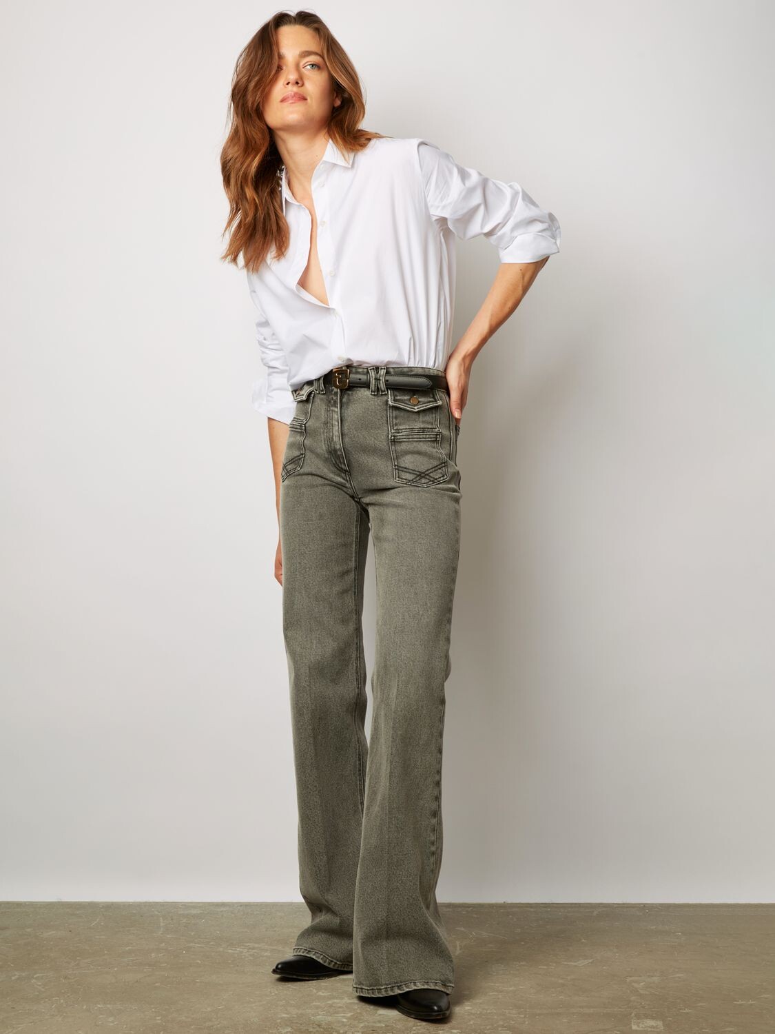 Джинсы Анна Буткат Gerard Darel, древесный уголь
Джинсы Анна Буткат Gerard Darel, древесный уголь