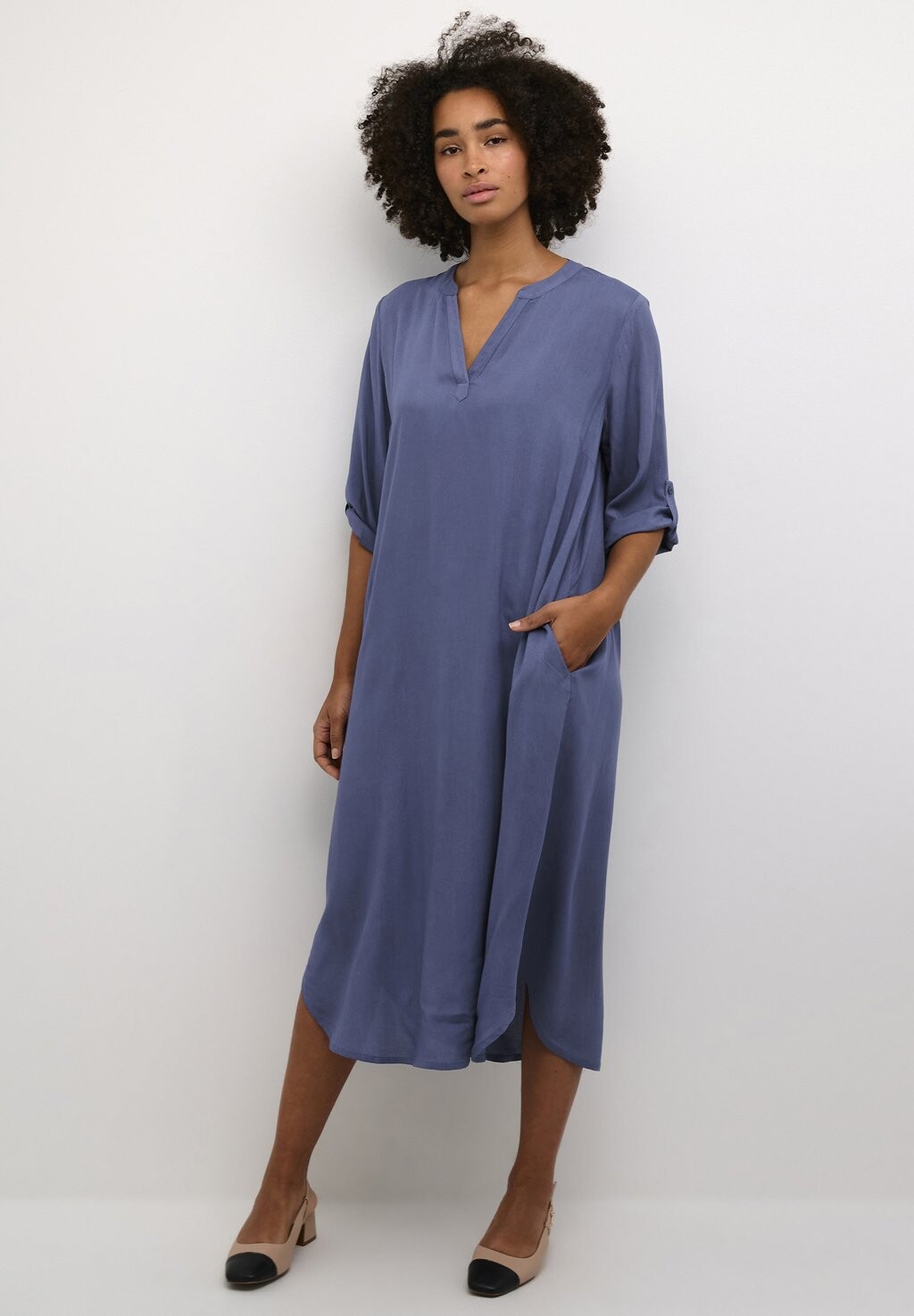 Повседневное платье DORA KAFTAN Kaffe, синий
Повседневное платье DORA KAFTAN Kaffe, синий