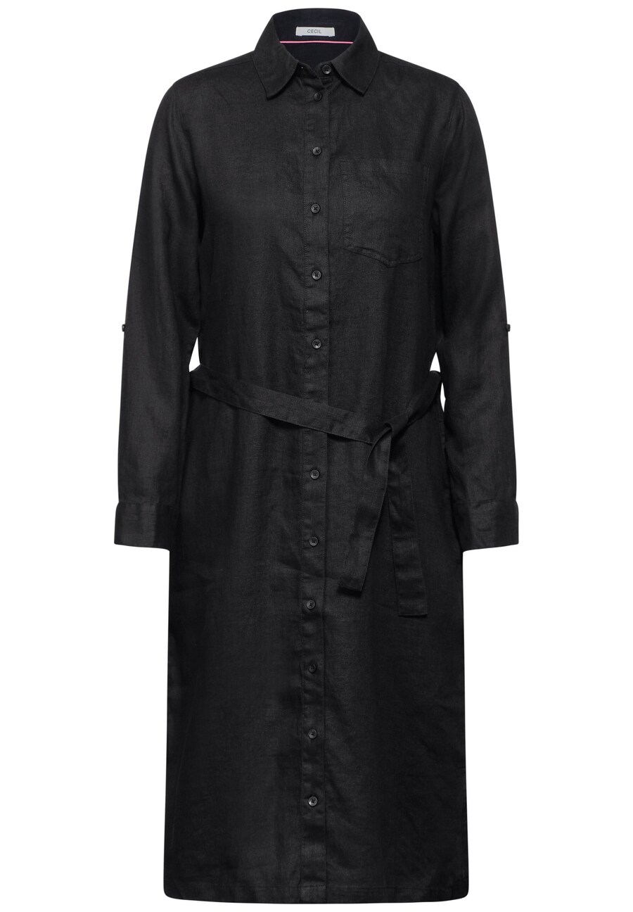 Платье рубашка CECIL Shirt Dress, черный 
Платье рубашка CECIL Shirt Dress, черный