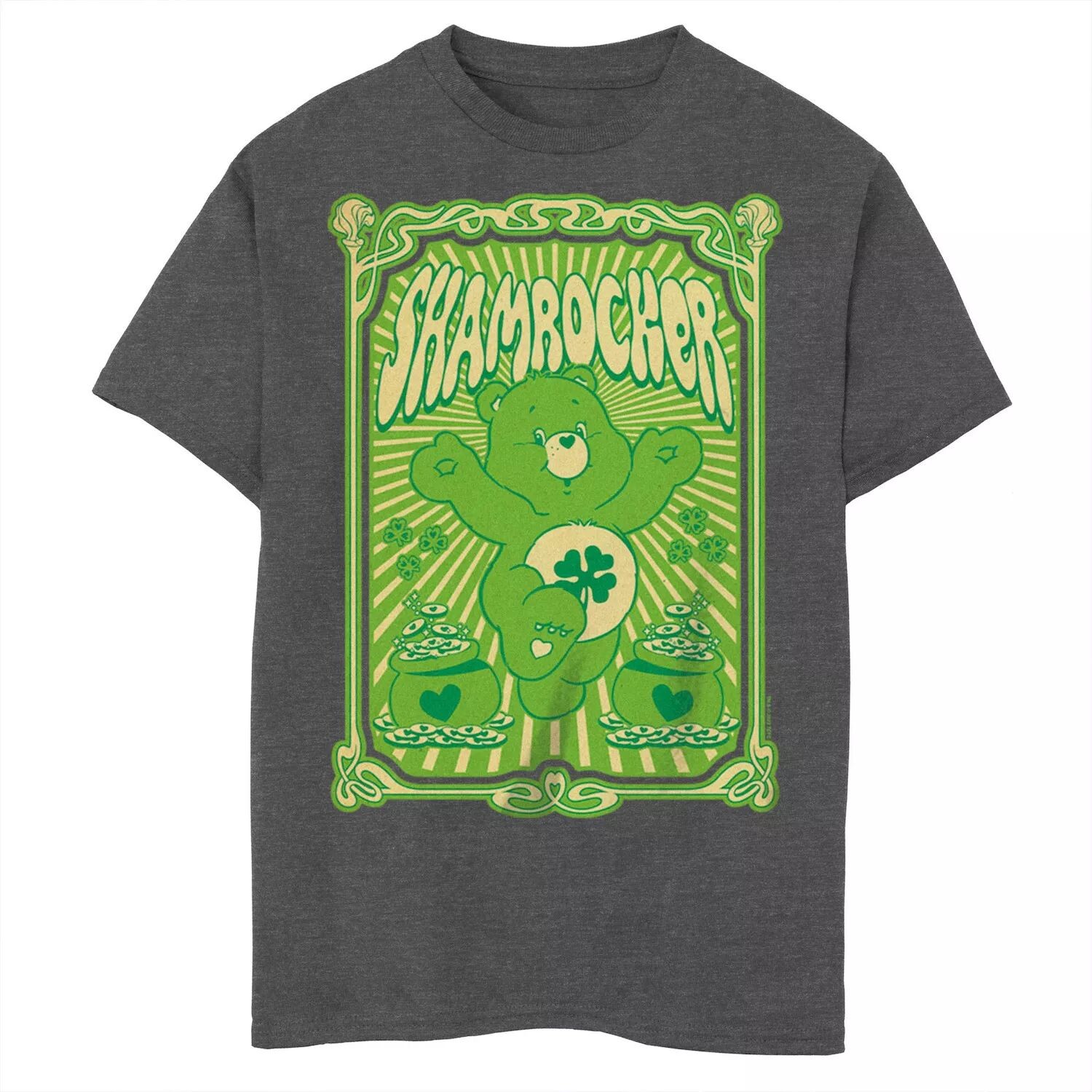 Футболка Care Bears ShamRocker для мальчиков 8–20 лет Licensed Character 
Футболка Care Bears ShamRocker для мальчиков 8–20 лет Licensed Character