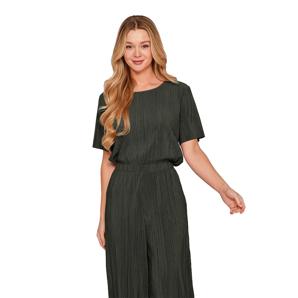 Блузка с коротким рукавом Vila Plisa, зеленый
Блузка с коротким рукавом Vila Plisa, зеленый