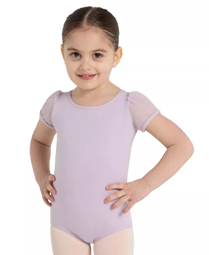 Купальник с рукавами-фонариками и вырезом-замочной скважиной на спине для девочек Capezio, фиолетовый
Купальник с рукавами-фонариками и вырезом-замочной скважиной на спине для девочек Capezio, фиолетовый