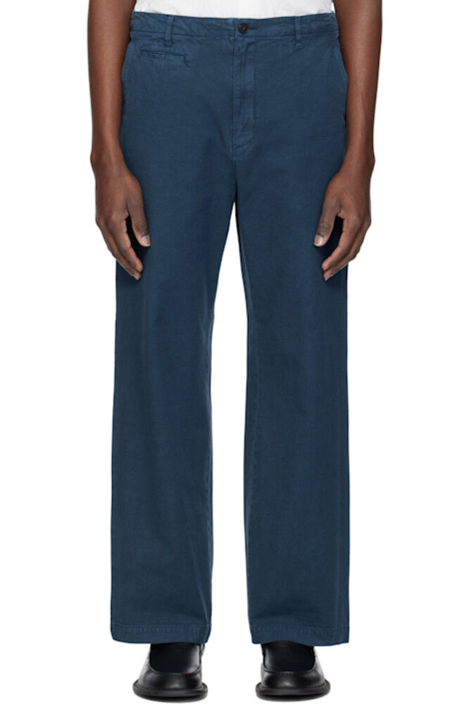 Брюки темно-синего цвета Finx Gabardine AURALEE
Брюки темно-синего цвета Finx Gabardine AURALEE