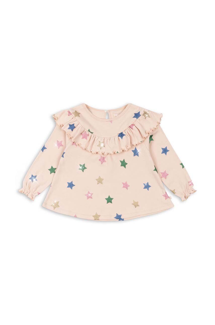 Хлопковая блузка Konges Sløjd для мальчиков и девочек MALLI GLITTER BLOUSE GOTS, бежевый
Хлопковая блузка Konges Sløjd для мальчиков и девочек MALLI GLITTER BLOUSE GOTS, бежевый