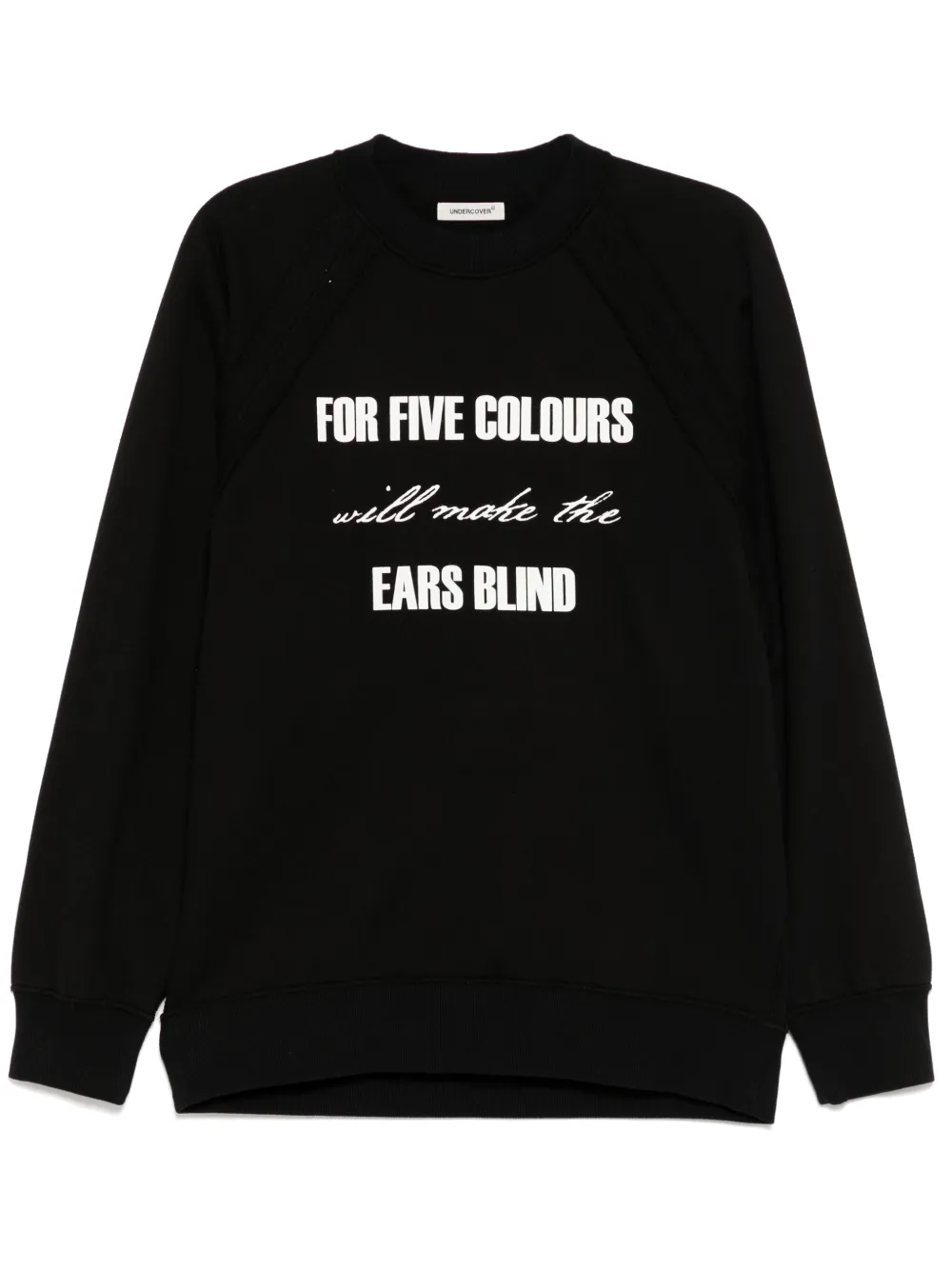 Толстовка с надписью Undercover, черный
Толстовка с надписью Undercover, черный