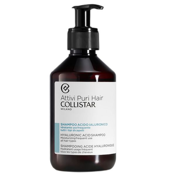 Шампунь для волос с гиалуроновой кислотой, 250 мл Collistar Attivi puri hair hyaluronic acid
Шампунь для волос с гиалуроновой кислотой, 250 мл Collistar Attivi puri hair hyaluronic acid