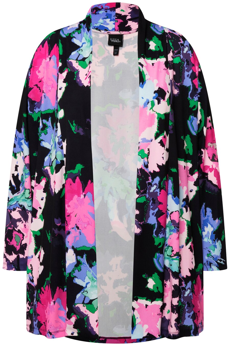 Вязаный кардиган Ulla Popken, черный
Вязаный кардиган Ulla Popken, черный