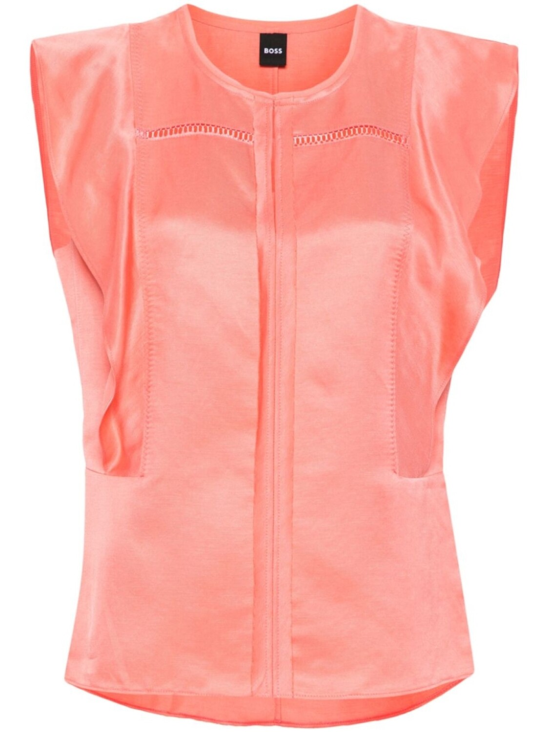 Блузка с оборками BOSS, оранжевый
Блузка с оборками BOSS, оранжевый