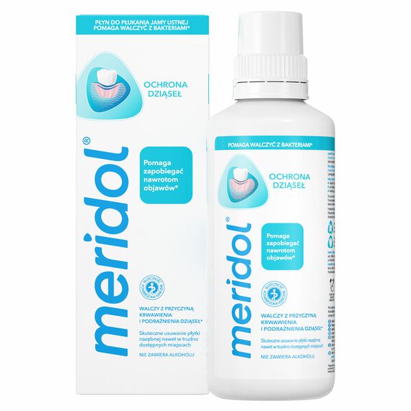 Ополаскиватель для полости рта, 400 мл Meridol Ochrona dziąseł
Ополаскиватель для полости рта, 400 мл Meridol Ochrona dziąseł