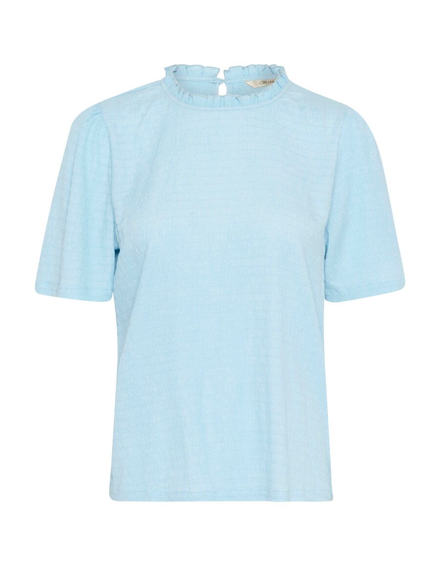 Блузка с коротким рукавом Cream Blouse Fenja, небесно-синий 
Блузка с коротким рукавом Cream Blouse Fenja, небесно-синий