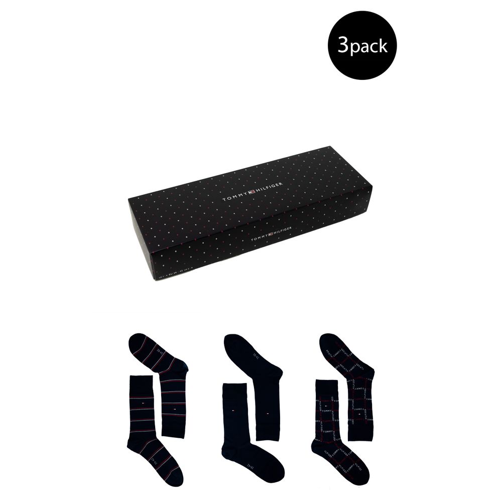 Синий хлопковый носок Tommy Hilfiger
Синий хлопковый носок Tommy Hilfiger