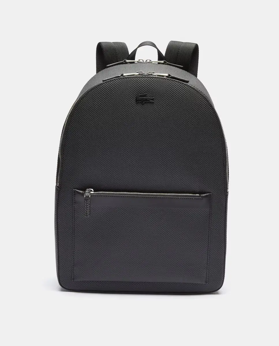 Черный рюкзак Chantaco из матовой кожи с прострочкой на молнии Lacoste, черный
Черный рюкзак Chantaco из матовой кожи с прострочкой на молнии Lacoste, черный