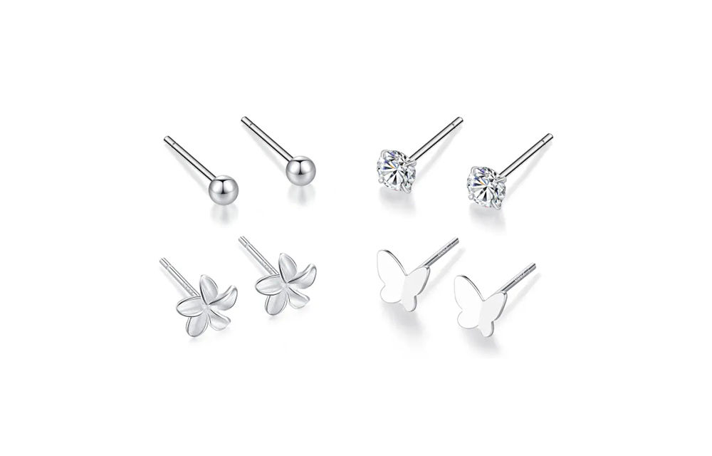 Серьги-гвоздики женские GLOIRE, Four-Piece Set
Серьги-гвоздики женские GLOIRE, Four-Piece Set