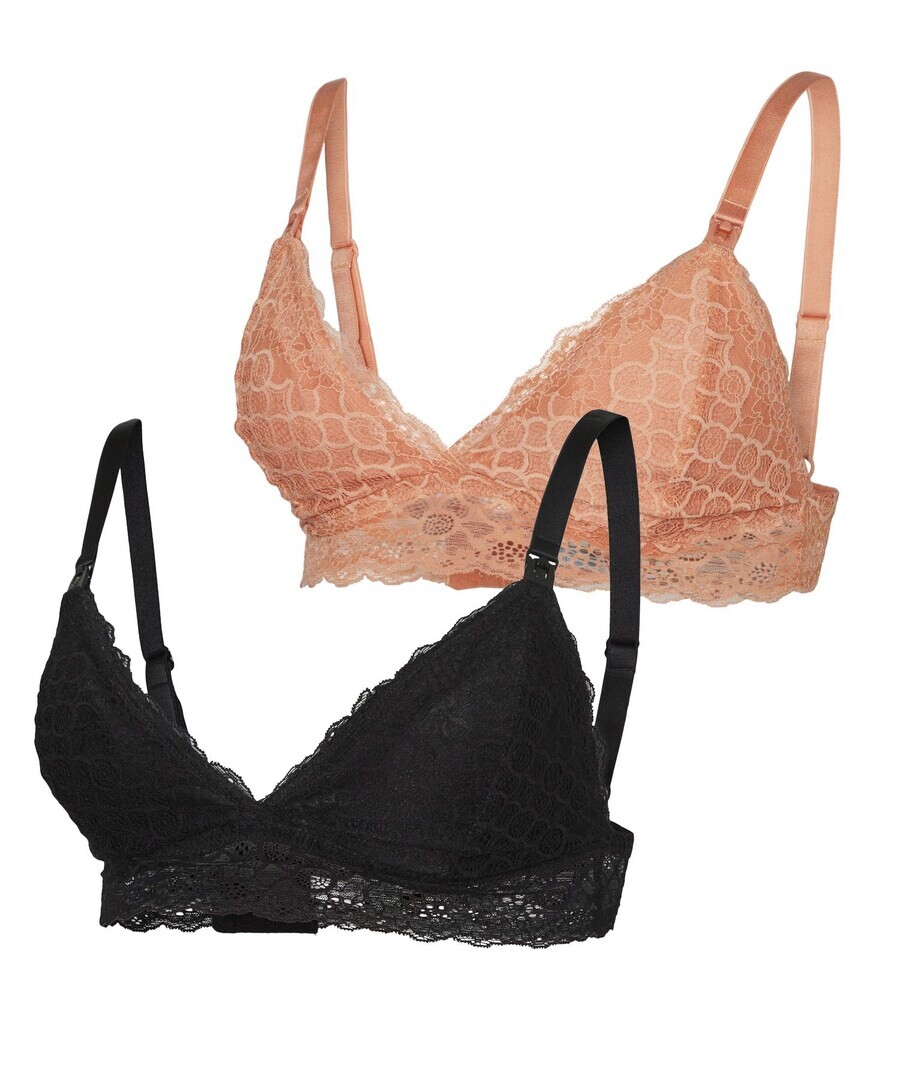 Бюстгальтер Mamalicious SIDSEL, цвет Peach/Black
Бюстгальтер Mamalicious SIDSEL, цвет Peach/Black