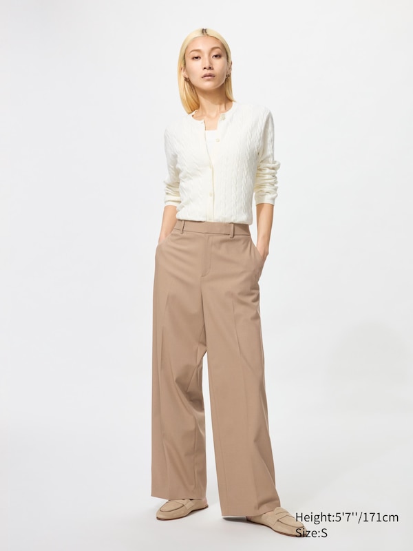 Широкие классические брюки Uniqlo, 32 beige
Широкие классические брюки Uniqlo, 32 beige