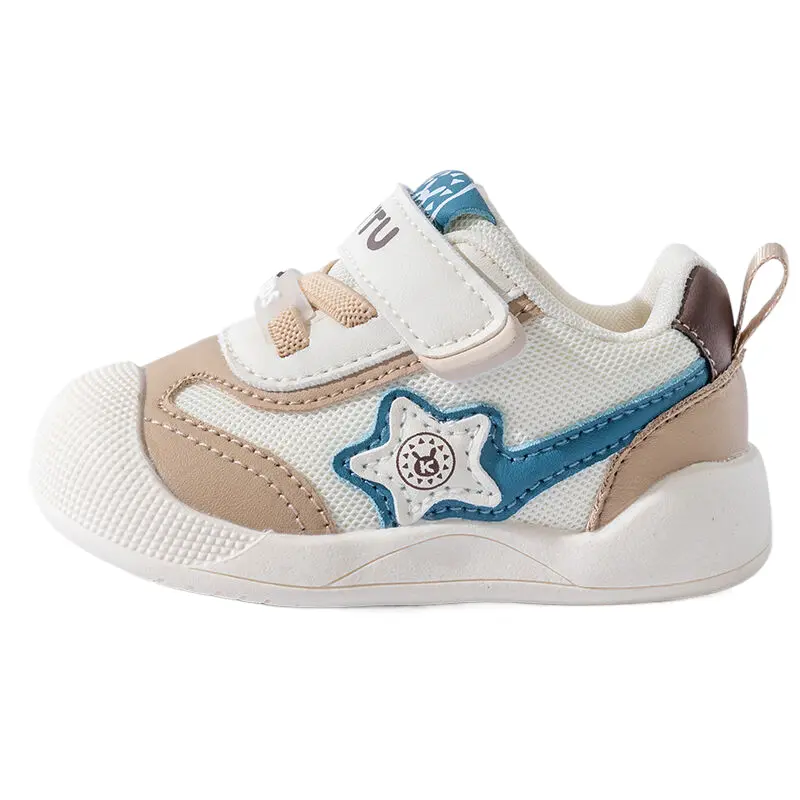 Дышащие, нескользящие и износостойкие низкие туфли для малышей Bradmiller, хаки 
Дышащие, нескользящие и износостойкие низкие туфли для малышей Bradmiller, хаки