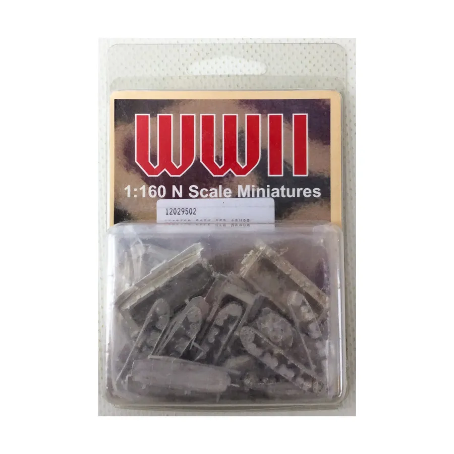 Стартовый набор немецкой брони, WWII Miniatures (1:160)
Стартовый набор немецкой брони, WWII Miniatures (1:160)