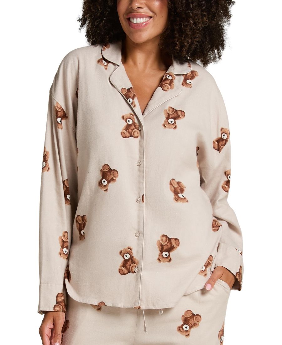 Женская куртка Hunkemoller из фланели и твила с изображением медведя Hunkemöller, Grey
Женская куртка Hunkemoller из фланели и твила с изображением медведя Hunkemöller, Grey